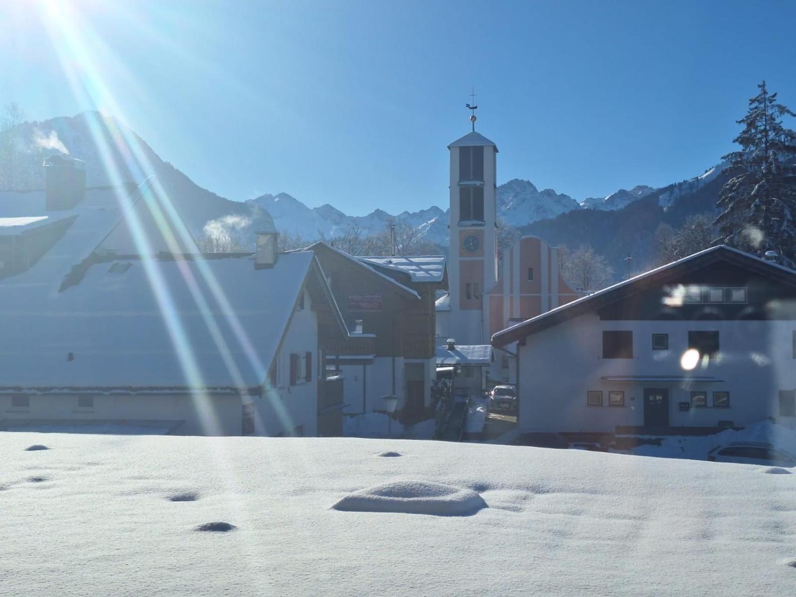 Ferienwohnung Goldstueck Oberstdorf Exterior foto